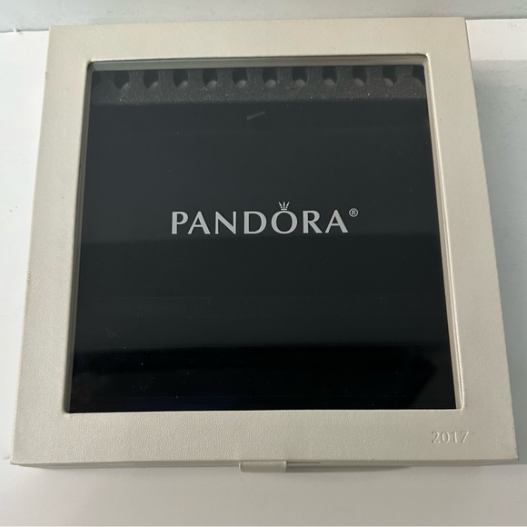 Pandora Jewelry - 🎁 Pandora Limited Edition 2017 Hinged Jewelry Box Organizer - Clear Lid 🌟